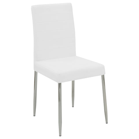 Neil Upholstered Dining Side Chair White (Set of 4)White