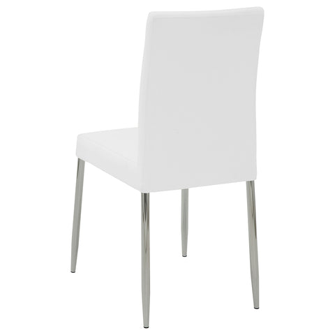 Neil Upholstered Dining Side Chair White (Set of 4)White