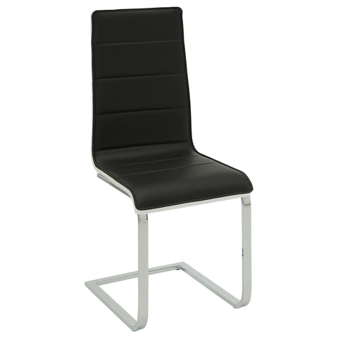 Bexley Upholstered Dining Side Chair Black (Set of 4)Black