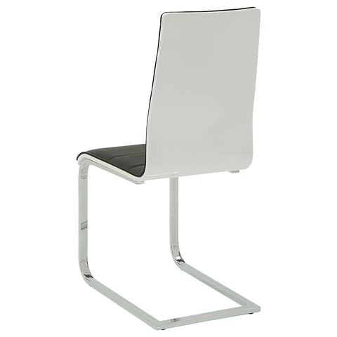 Bexley Upholstered Dining Side Chair Black (Set of 4)Black
