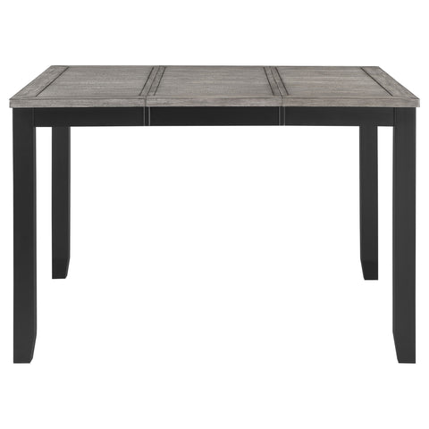 Darien 5-piece Extension Leaf Counter Dining Set BlackGrey