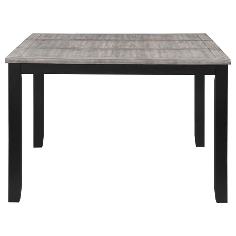 Darien 5-piece Extension Leaf Counter Dining Set BlackGrey