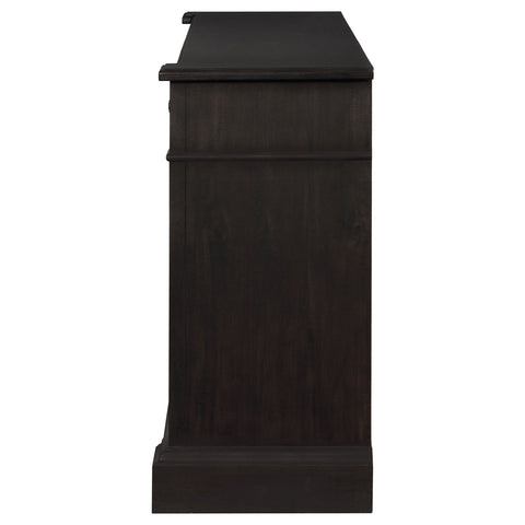 Juniper 2-door Sideboard Buffet Cabinet Distressed NoirDistressed Noir