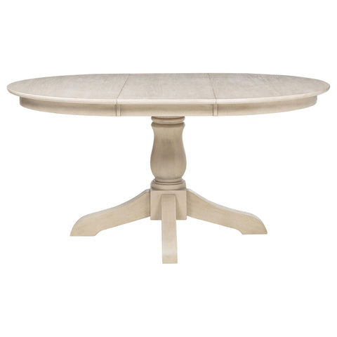 Marsha 7-piece Oval 62-inch Extension Leaf Dining Set Linen