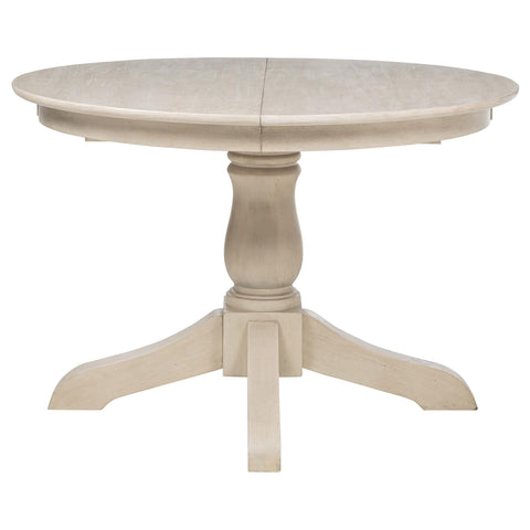Marsha 7-piece Oval 62-inch Extension Leaf Dining Set Linen