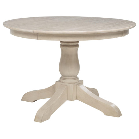 Marsha Oval 62-inch Wood Extension Leaf Dining Table Linen
