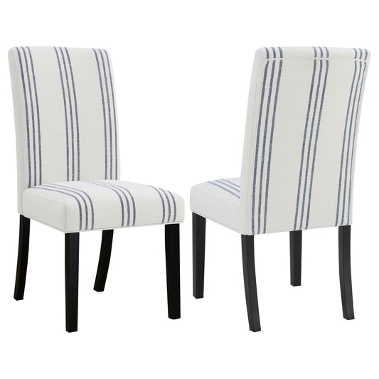 Miriam Upholstered Dining Side Chair Beige (Set of 2)