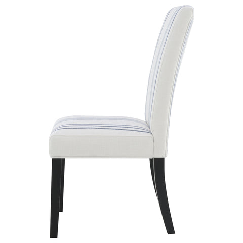 Miriam Upholstered Dining Side Chair Beige (Set of 2)