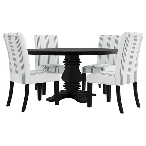 Miriam Upholstered Dining Side Chair Beige (Set of 2)