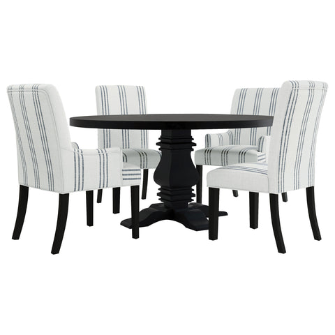 Miriam Upholstered Dining Side Chair Beige (Set of 2)