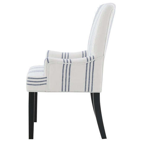 Miriam Upholstered Arm Chair Beige
