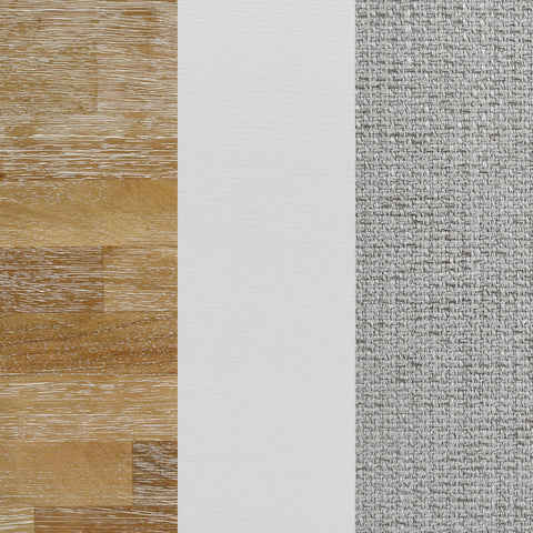 Ingrid 5-piece Rectangular Dining Table Set Brown and WhiteWhite