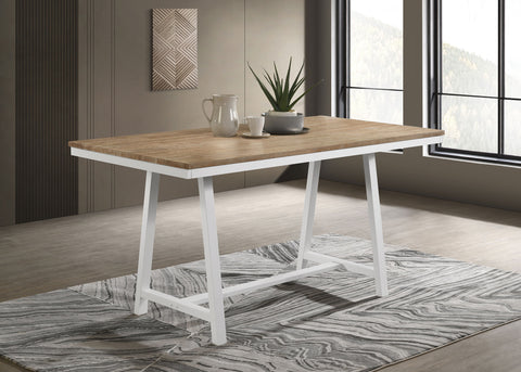 Ingrid Rectangular 71-inch Counter Height Dining Table BrownBrown