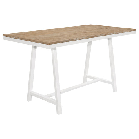 Ingrid Rectangular 71-inch Counter Height Dining Table BrownBrown