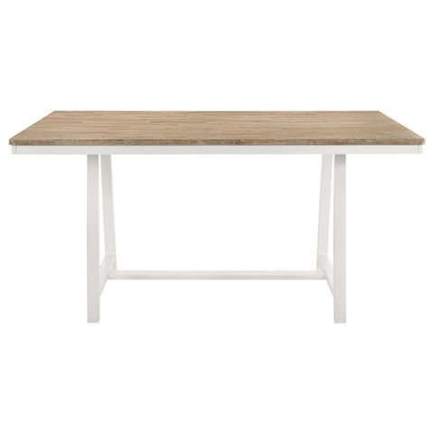 Ingrid Rectangular 71-inch Counter Height Dining Table BrownBrown