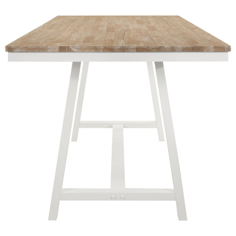 Ingrid Rectangular 71-inch Counter Height Dining Table BrownBrown
