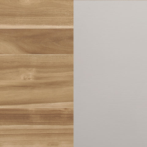 Mckay Rectangular 71-inch Wood Dining Table Off WhiteAcacia Brown / Off White