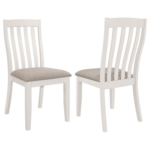 Mckay Wood Dining Side Chair Off White (Set of 2)Off White