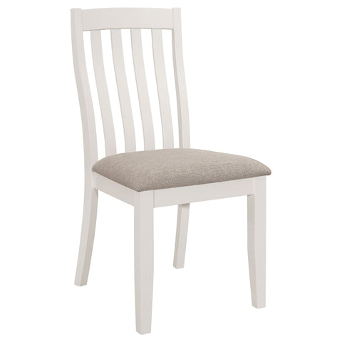 Mckay Wood Dining Side Chair Off White (Set of 2)Off White