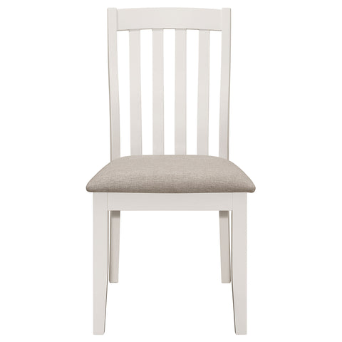 Mckay Wood Dining Side Chair Off White (Set of 2)Off White