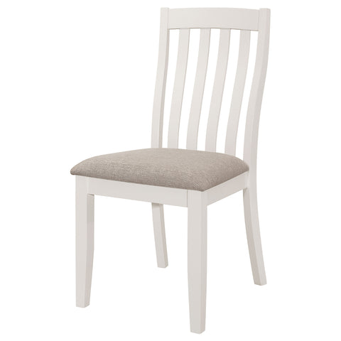 Mckay Wood Dining Side Chair Off White (Set of 2)Off White