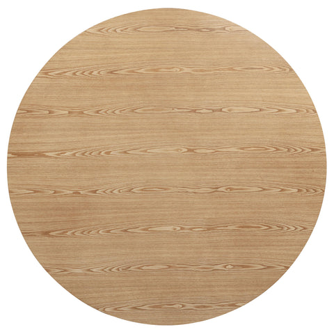 Badoer 5-piece Round Counter Dining Set Light Ash and White