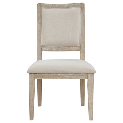 Kenyon Cushioned Dining Side Chair White Washed (Set of 2)