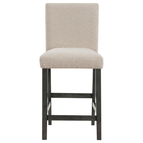 Airell Boucle Upholstered Counter Chair Beige (Set of 2)Beige