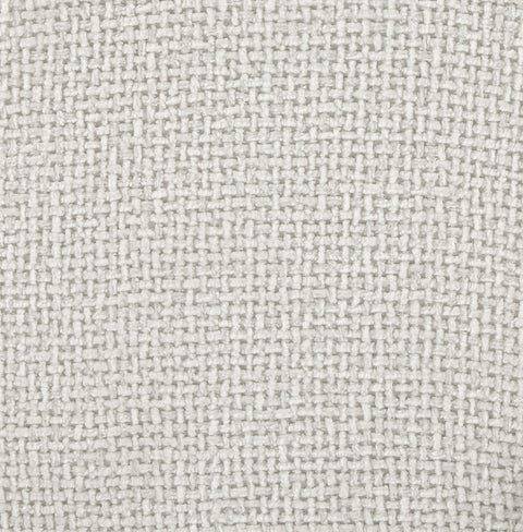 Porter Cream Chenille Fabric Armless Chair Armless