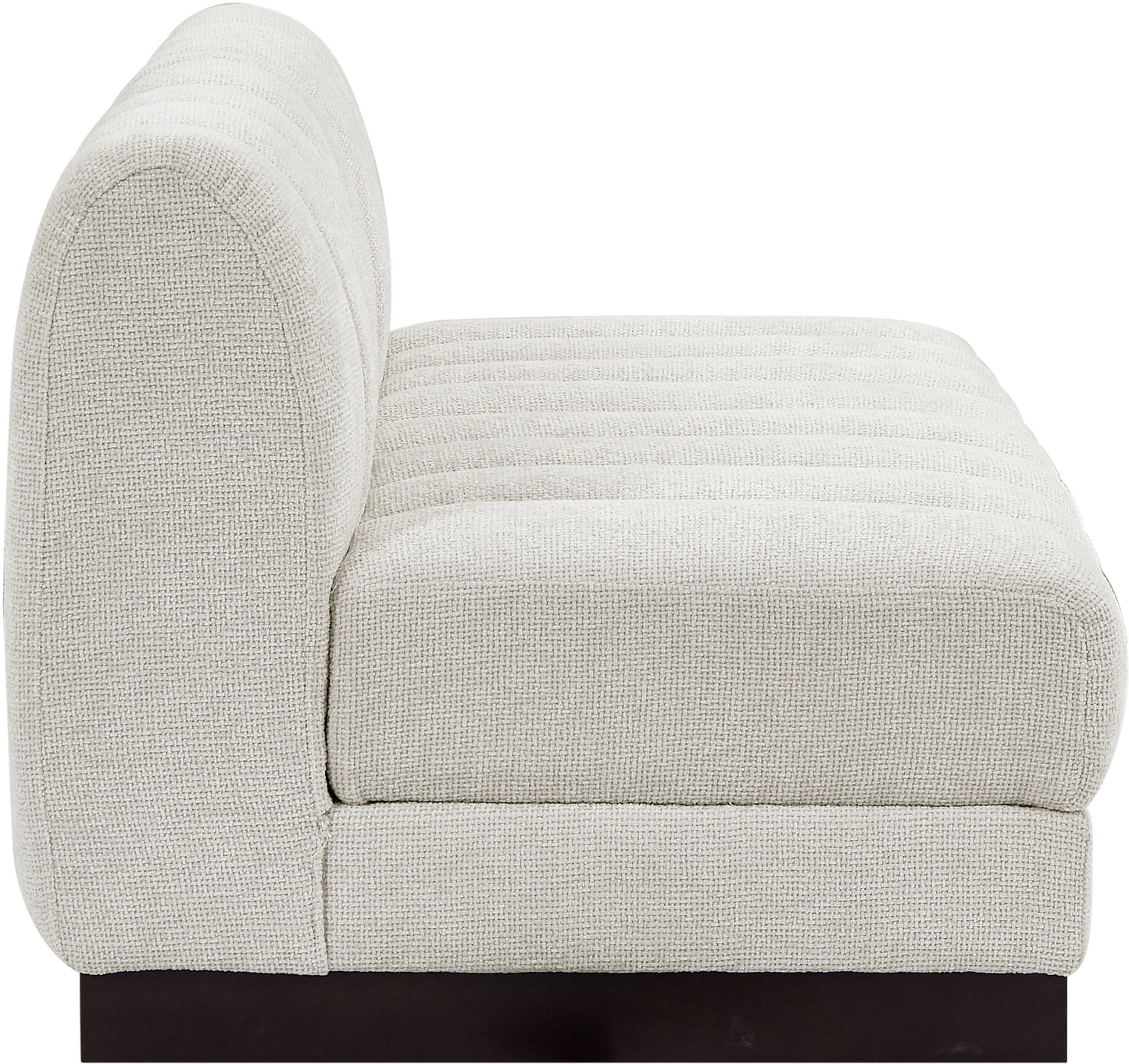 porter cream chenille fabric modular sofa s64