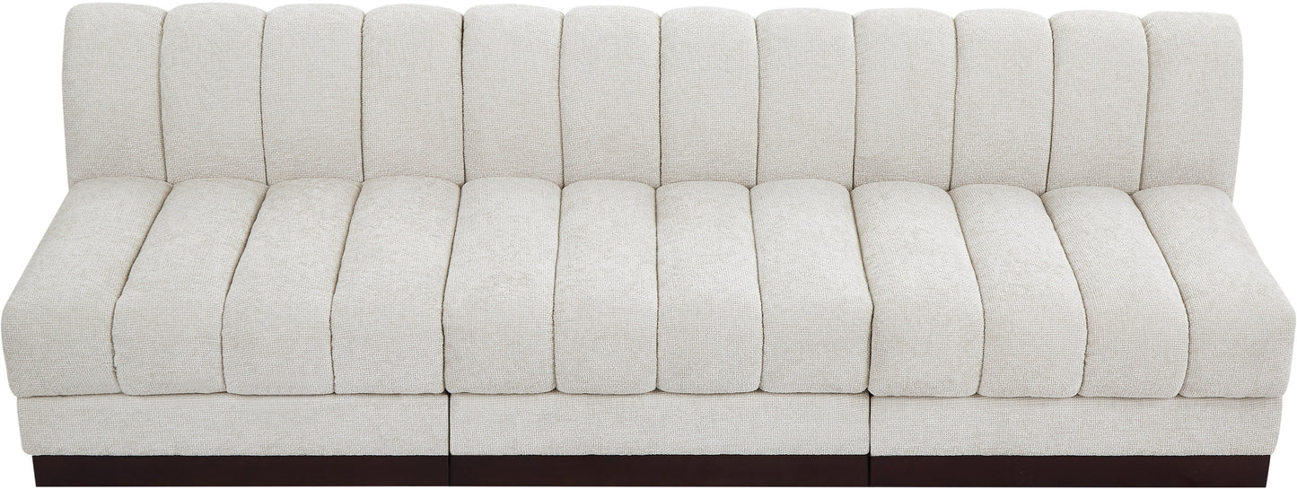 porter cream chenille fabric modular sofa s96