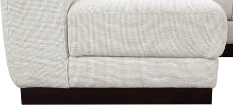 Porter Cream Chenille Fabric Modular Sectional Sec6A