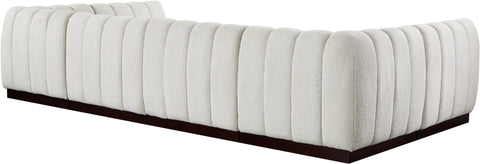 Porter Cream Chenille Fabric Modular Sectional Sec6A