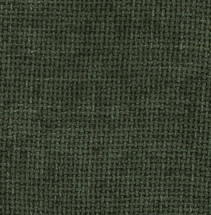 Porter Green Chenille Fabric Armless Chair Armless