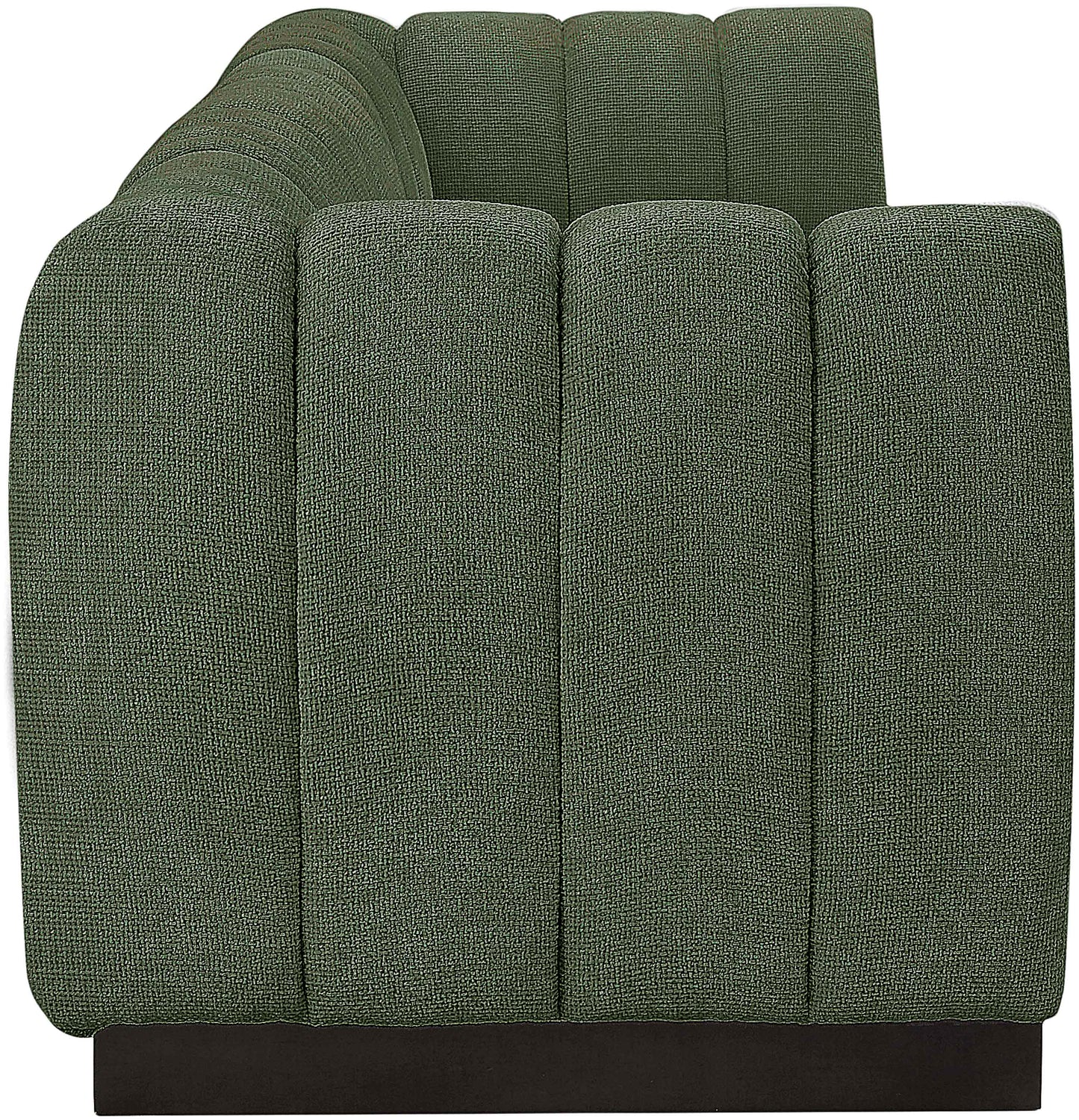 porter green chenille fabric modular sofa s133