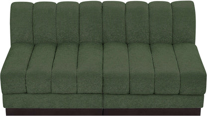 Porter Green Chenille Fabric Modular Sofa S64