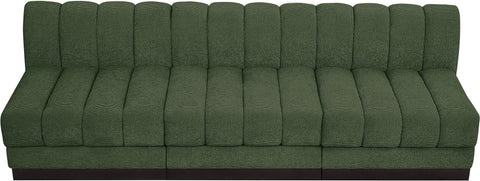 Porter Green Chenille Fabric Modular Sofa S96
