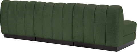 Porter Green Chenille Fabric Modular Sofa S96