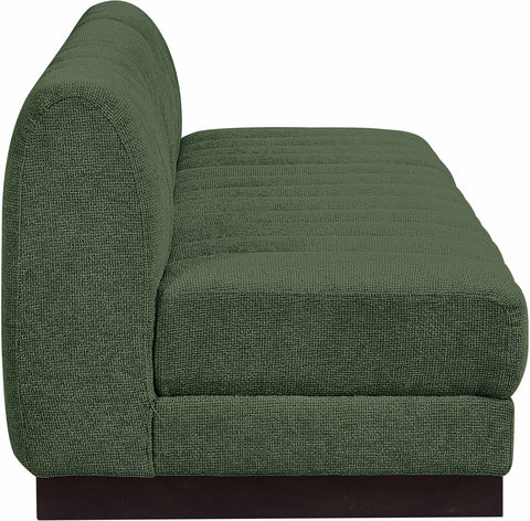 Porter Green Chenille Fabric Modular Sofa S96