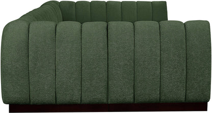 Porter Green Chenille Fabric Modular Sectional Sec6A