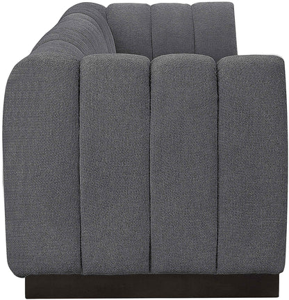 Porter Grey Chenille Fabric Modular Sofa S133