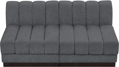 Porter Grey Chenille Fabric Modular Sofa S64