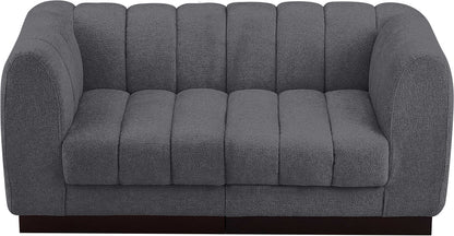 Porter Grey Chenille Fabric Modular Sofa S69