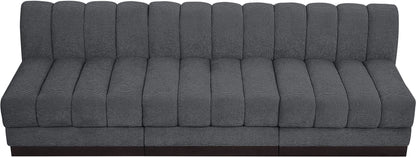 Porter Grey Chenille Fabric Modular Sofa S96