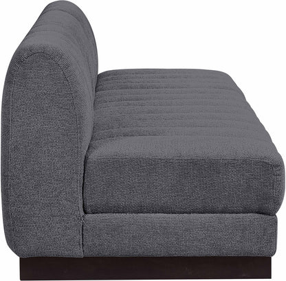 Porter Grey Chenille Fabric Modular Sofa S96