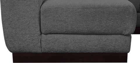 Porter Grey Chenille Fabric Modular Sectional Sec6A