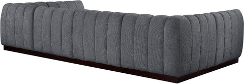Porter Grey Chenille Fabric Modular Sectional Sec6A