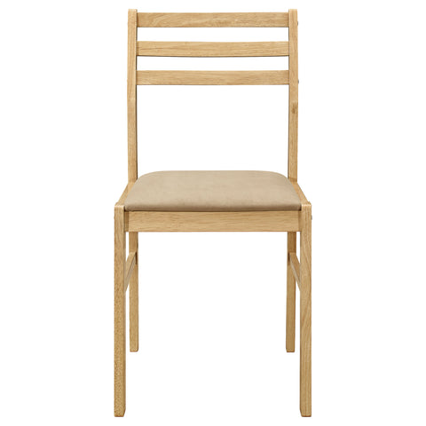 Gemma 3-piece Round Drop Leaf Dining Table Set NaturalNatural