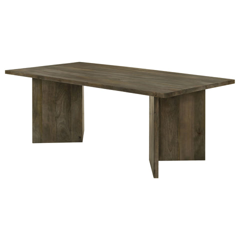 Lydia 80-inch Solid Wood Dining Table Mango BrownMango Brown