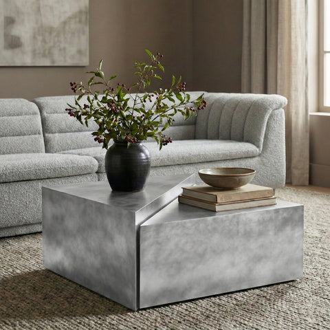 Alden Iron Coffee Table, 1 Piece